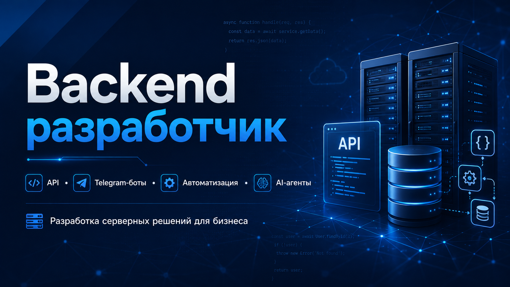 Backend разработчик