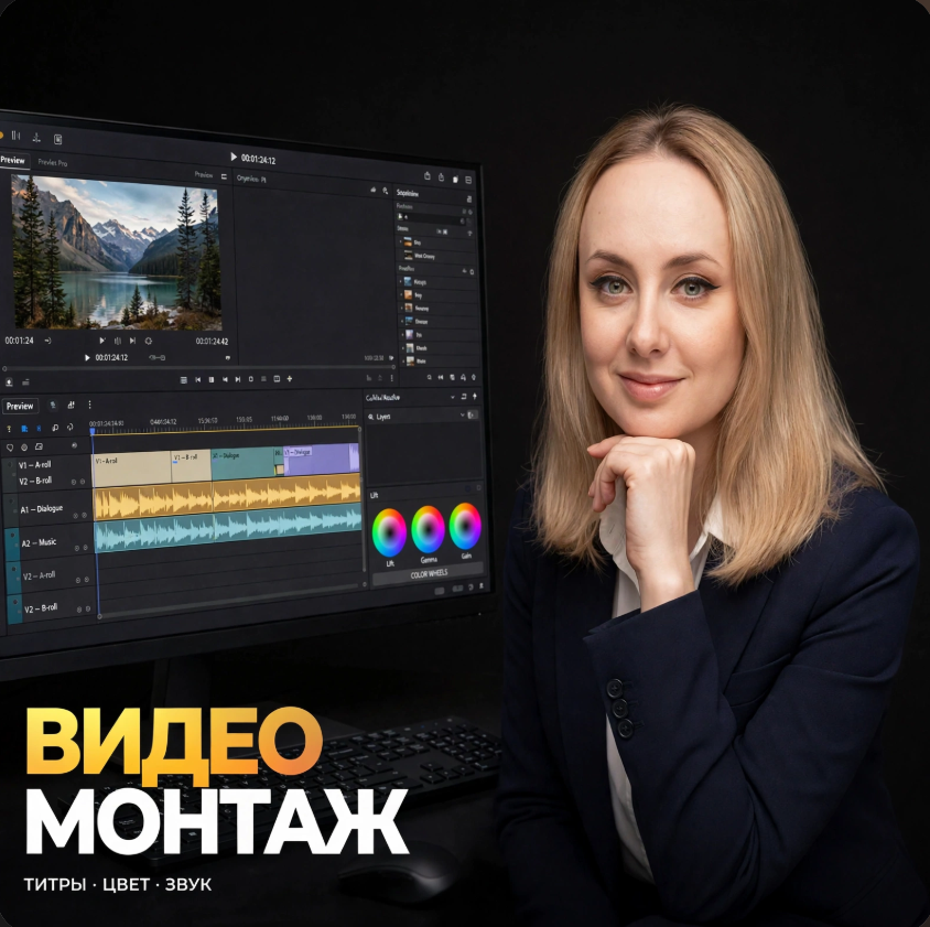 Профессиональный видеомонтаж